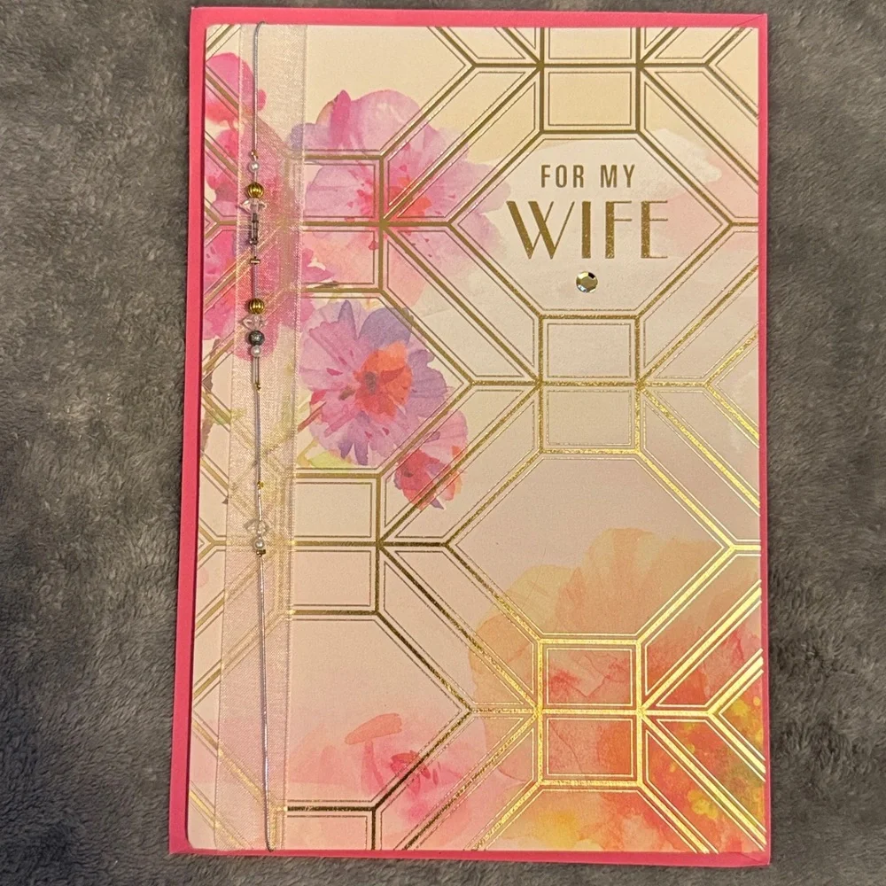 🌻 Bundle of 2 Hallmark Happy Birthday To My Wife Cards